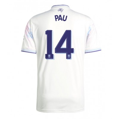 Moški Nogometni dresi Aston Villa Pau Torres #14 Tretji 2025-26 Kratek Rokav Moški Nogometni dresi Aston Villa Pau Torres #14 Tretji 2025-26 Kratek Rokav